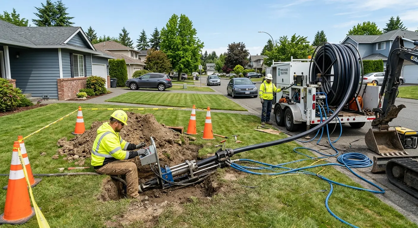 Sewer Line Installation in East Lansing, MI